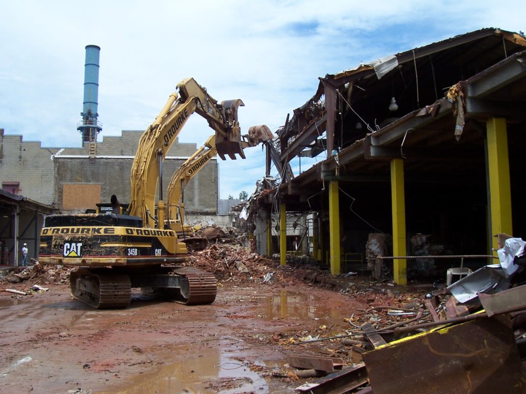 Knauf Insulation Plant Demolition