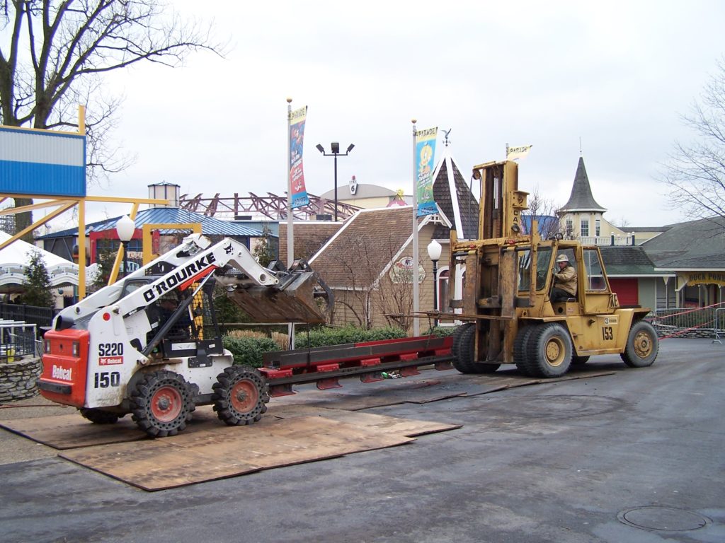 Six Flags- Kentucky Kingdom “Superman Tower of Power” Dismantlement