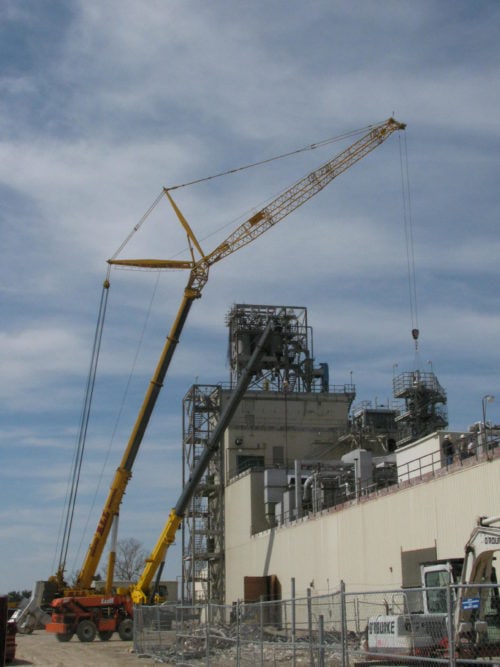 dupont tedlar plant demolition