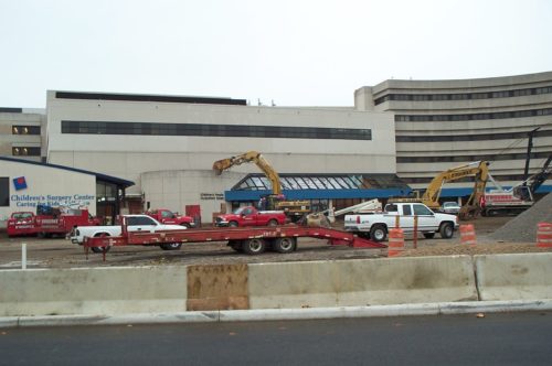 Children’s Hospital Main Entrance Canopy Removal