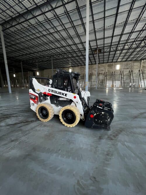 O'ROURKE interior demoliton skid steer equipment