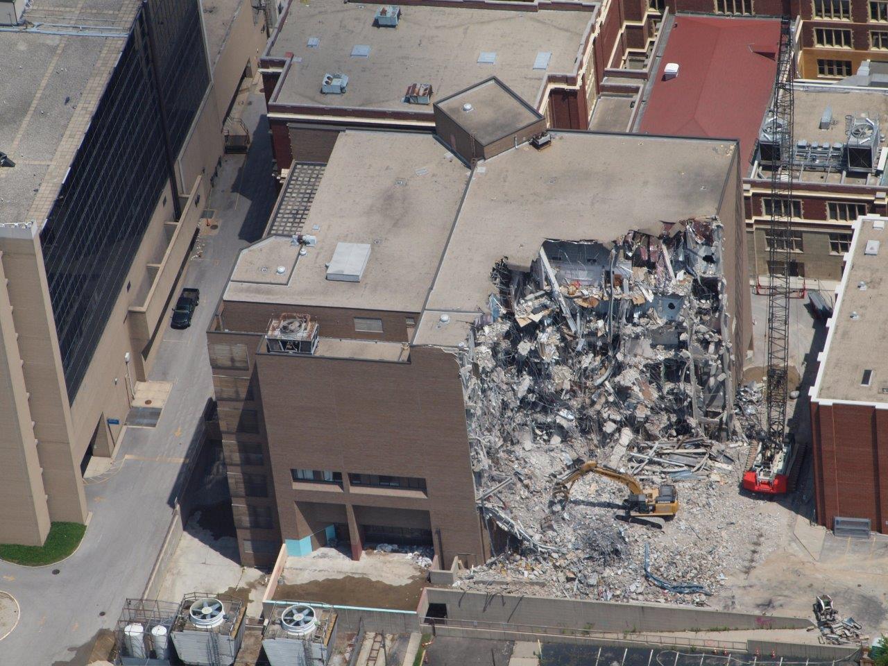 Cincinnati Public Schools- Hughes High School Demolition