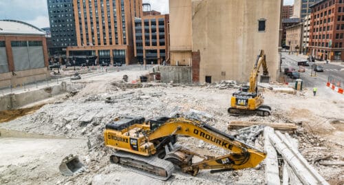 Downtown Indianapolis demolition company OROURKE