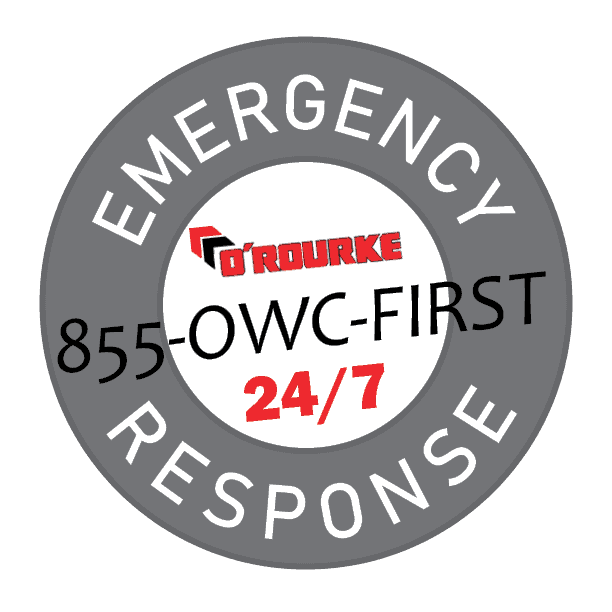 Emergency Response Logo with phone number 855-OWC-FIRST