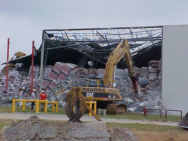 P&G Pringle's Plant Tornado Damaged Warehouse