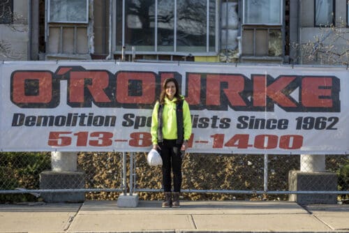Women in construction featuring CEO of O'Rourke Wrecking Company, Michele O'Rourke