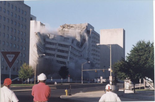Harrisburg PA building demolition