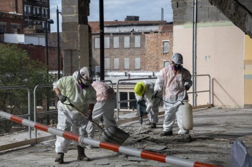 Asbestos removal and abatement services