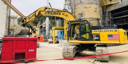 Power plant demolition and decommissioning services